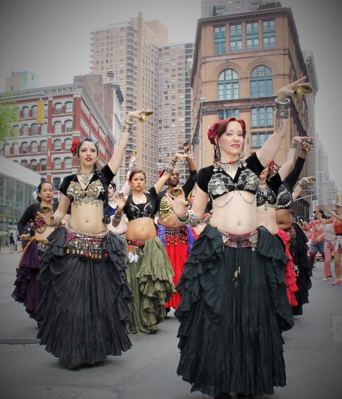 Manhattan Tribal Dancers Working It